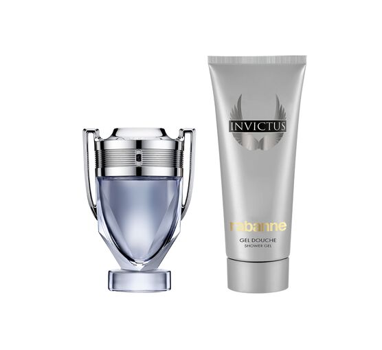 Kit Coffret Rabanne Invictus Masculino Eau de Toilette